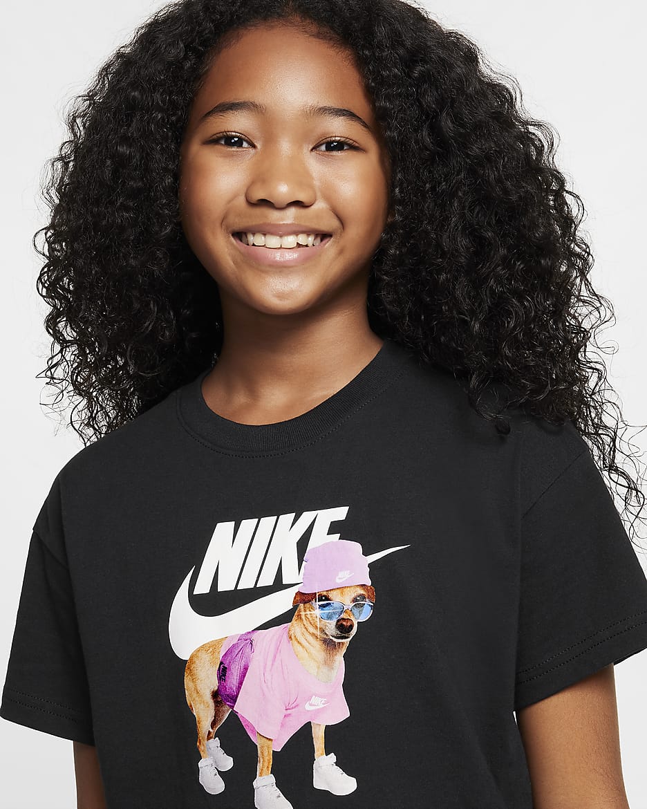 Nike shirt with dog best sale